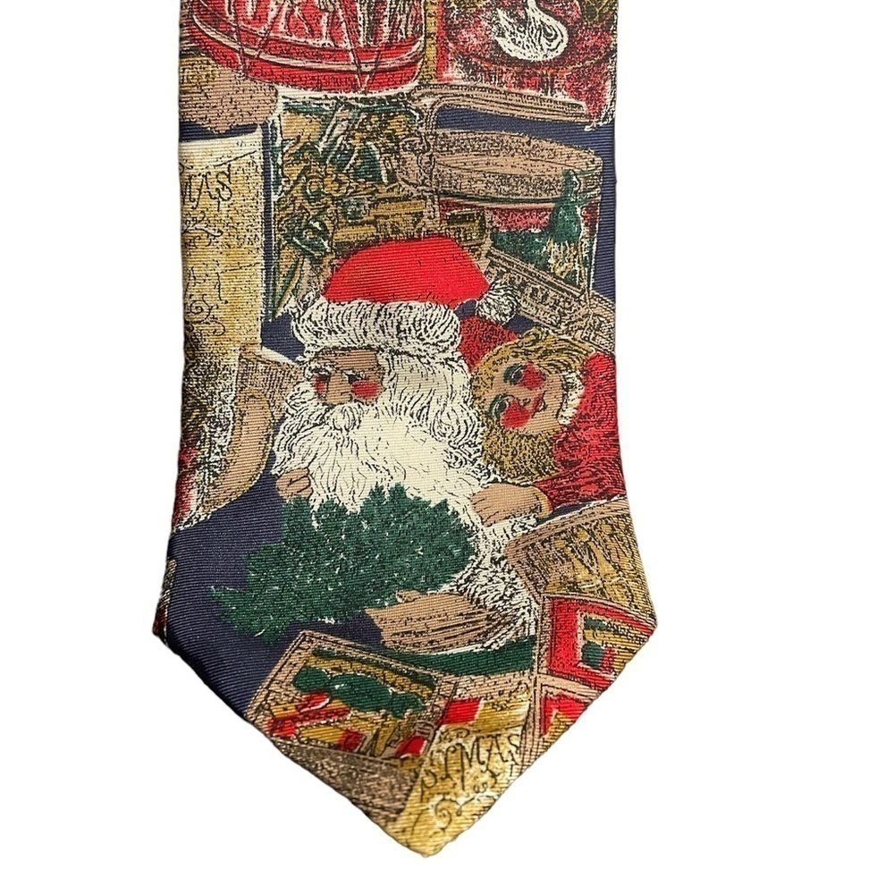 Alynn Neckwear Tie Novelty Santa Claus
100% silk vintage neck tie